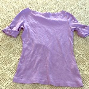 Purple Ralph Lauren shirt